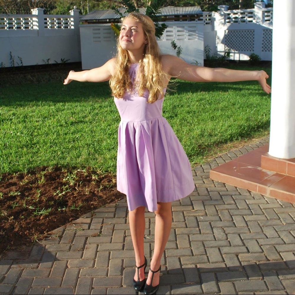 GORGEOUS LAVENDER DRESS 💜